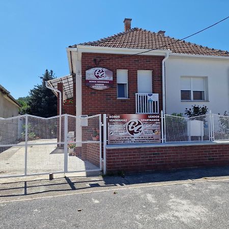 Boros Vendeghaz Hotel Bogacs Bagian luar foto