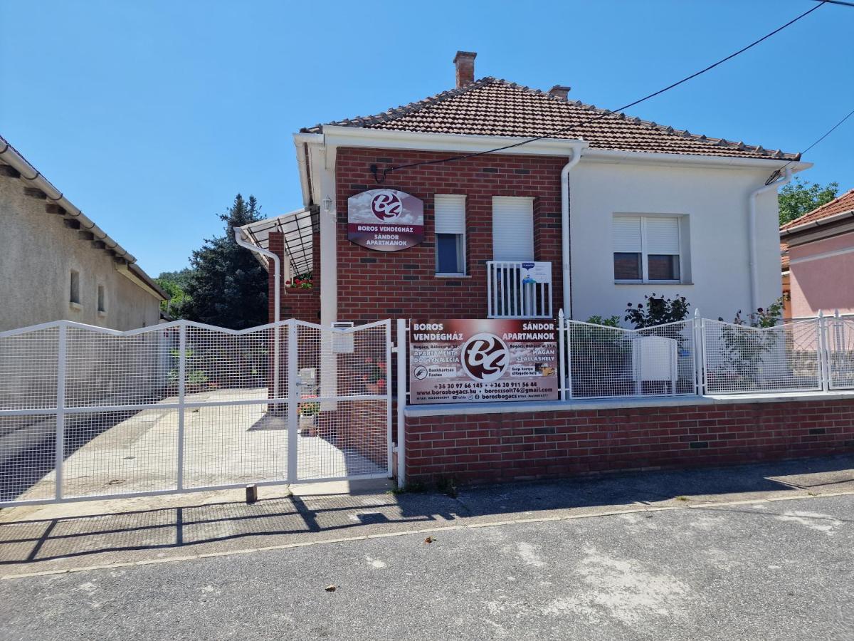 Boros Vendeghaz Hotel Bogacs Bagian luar foto